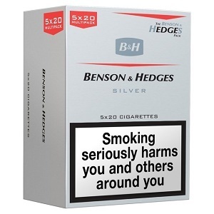 Benson & Hedges Silver King Size Box