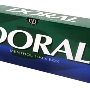 Doral Menthol 100s Box of 10 packs