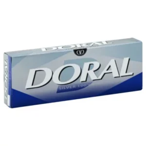 Doral Silver 100s Box of 10 packs