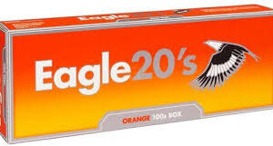 Eagle20's Orange 100s Box of 10 packs