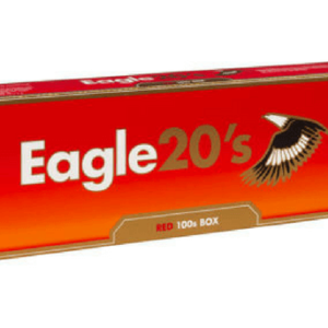 Eagle20's Red 100s Box of 10 packs