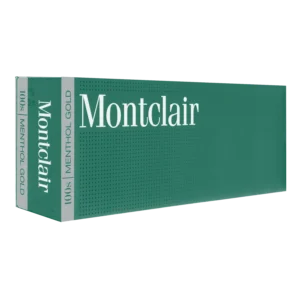 Montclair Menthol Gold 100s Box of 10 packs