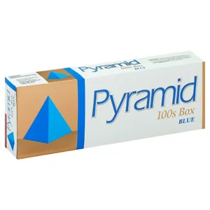 Pyramid Blue 100s Box of 10 packs