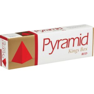 Pyramid Red Kings Box of 10 packs