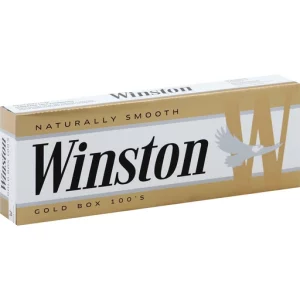 Winston Gold 100's Box