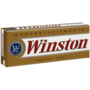 Winston Lights 100's Box