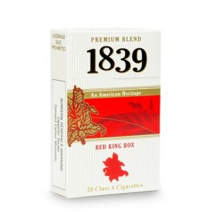 1839 Red King Box
