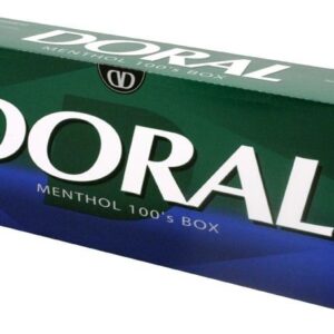 Doral Classic Menthol 100's Box of 10 packs