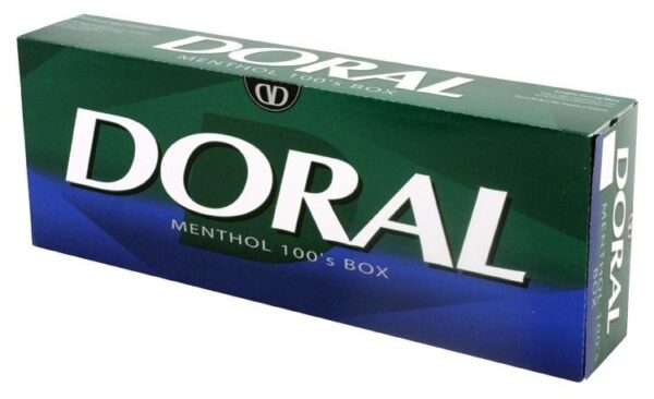 Doral Classic Menthol 100's Box of 10 packs