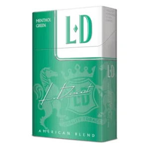 LD Menthol Green Kings Box of 10 packs