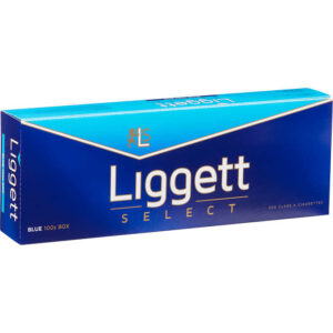 Liggett Select Blue 100s Box of 10 packs