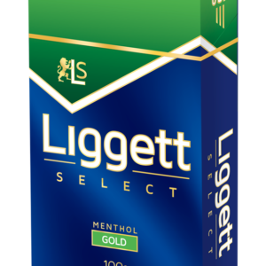 Liggett Select Menthol Gold 100s Box of 10 Packs