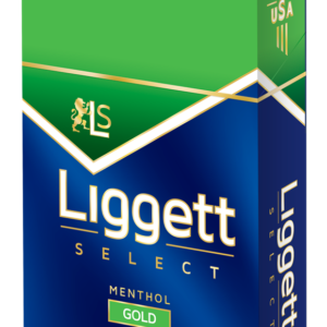 Liggett Select Menthol Gold Kings Box of 10 packs