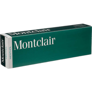 Montclair Menthol Dark Green Box of 10 packs