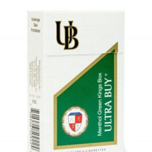 Ultra Buy Menthol Green Kings Box of 10 packs