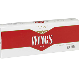 Wings Red 100's Box