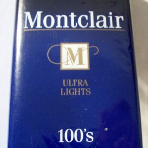 Montclair Ultra Lights 100's Box of 10 packs